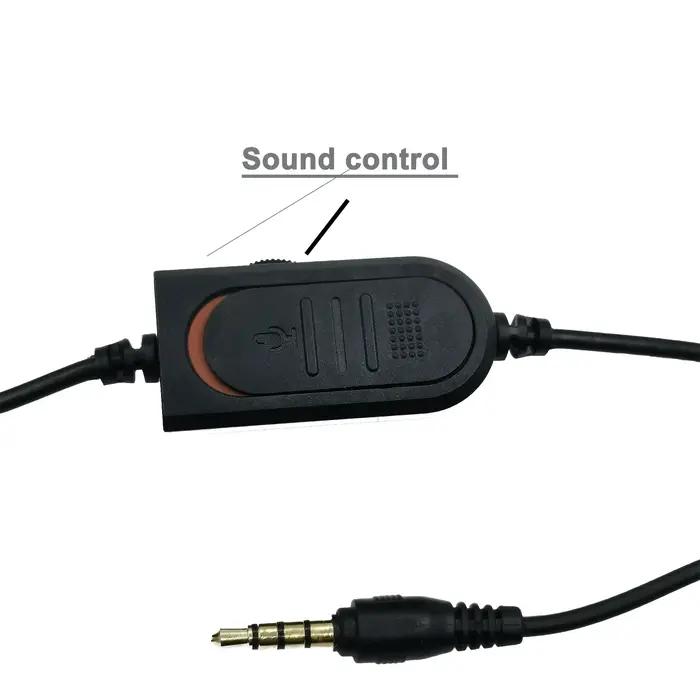 Écouteurs de jeu filaires 3.5mm, casque d'écoute, suppression du bruit, avec Microphone, contrôle du Volume, pour PS4 Play Station 4 PC