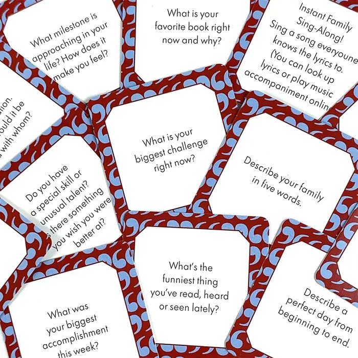 Petit jeu de cartes pour les réunions de famille