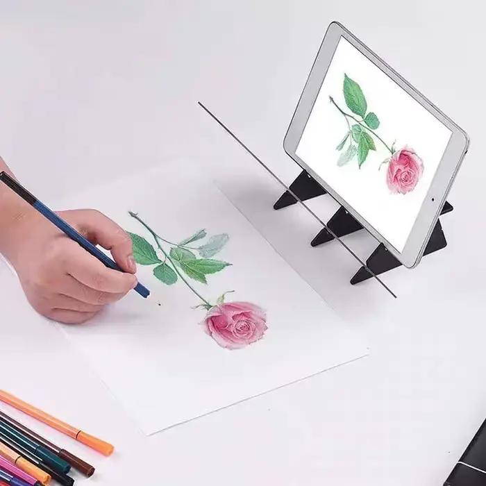 Planche à dessin, Projection