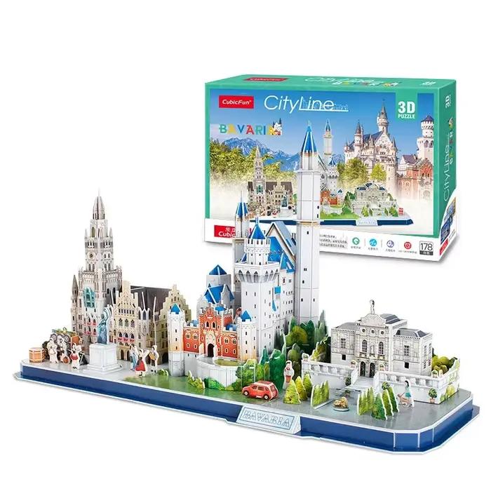 Jeu de Puzzle 3D, jouet à monter soi-même