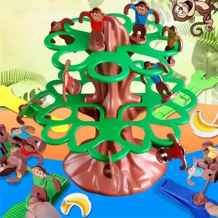 Jeu de société interactif Singe sauteur grimpant aux arbres pour la famille et les amis