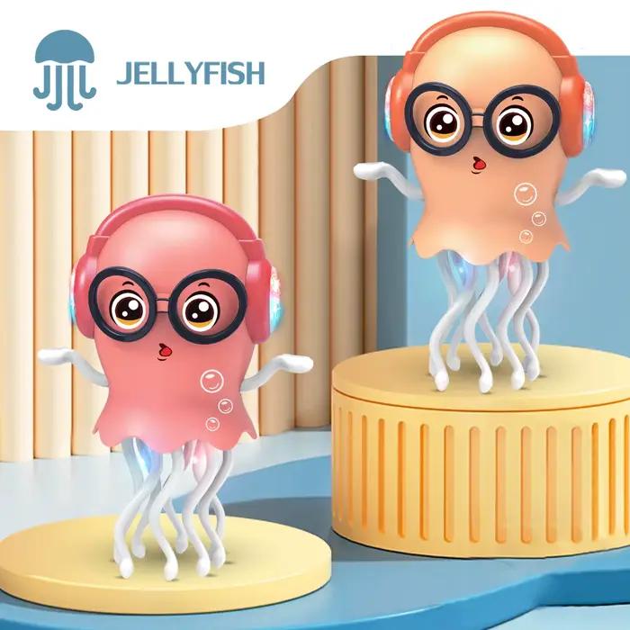 Poulpe Dansant Électronique pour Enfants, Jouet Interactif de Développement, Dessin Animé, Jouet Éducatif pour Tout-petits, Cadeau Créatif d'Anniversaire