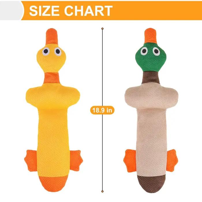 Jouets de piscine d'eau flottants pour chiens, 2 paquets, adaptés aux chiens de taille moyenne/grande, jouets de piscine conçus par le canard Zizi, jouets d'été pour chiens