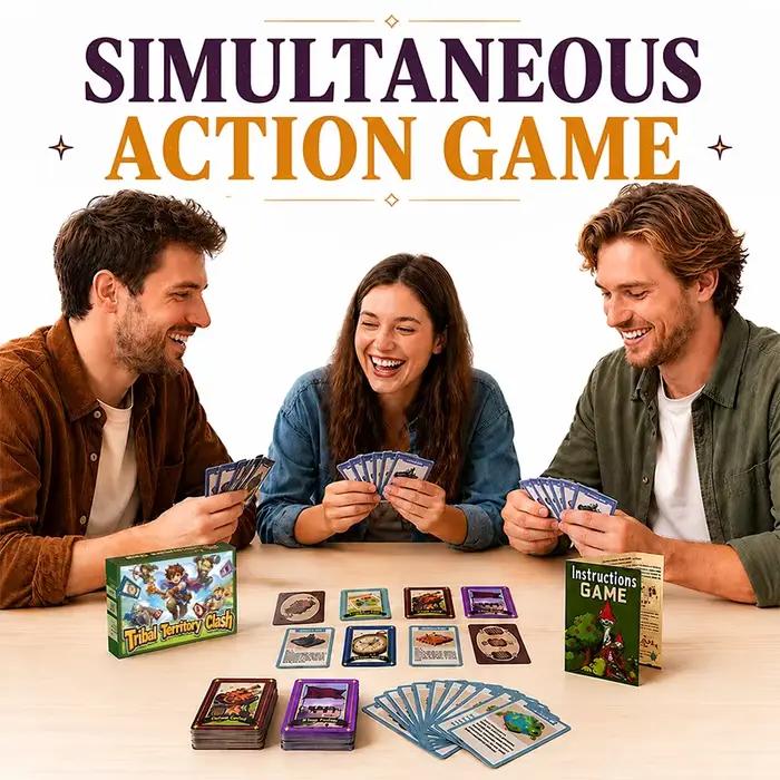 Jeu de cartes de gestion des ressources pour 2 à 6 joueurs