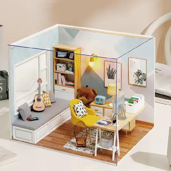 Kit de petite maison de beurre l'inventaire en bois bricolage