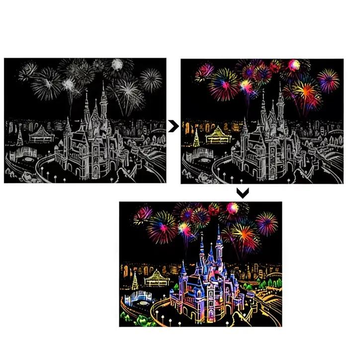 Livre de griffonnage magique avec stylet