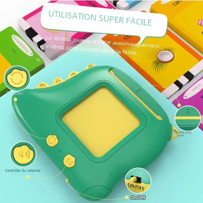 Machine d'apprentissage du petit dinosaure pour enfants