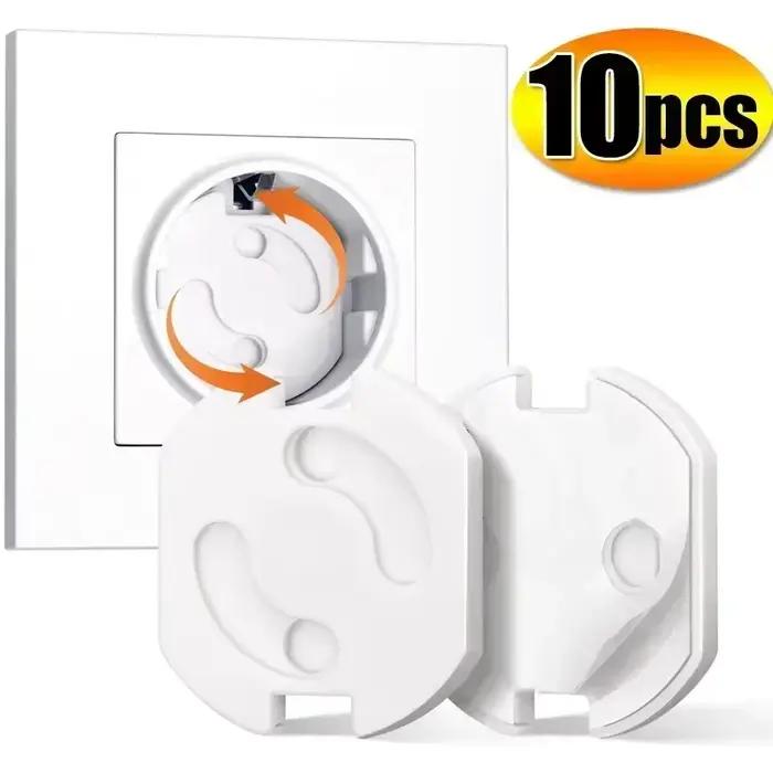 1/10 pièces Protection de prise électrique bébé enfant