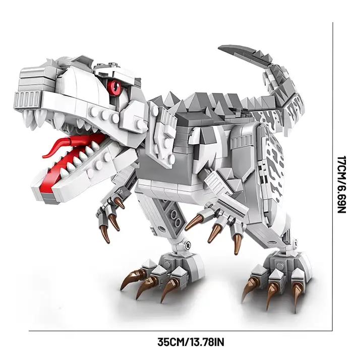 Ensemble de blocs de construction dinosaure Tyrannosaurus Rex jouet puzzle pour adultes et enfants construction difficile matériaux plastique ABS compatibles Lego occasions spéciales