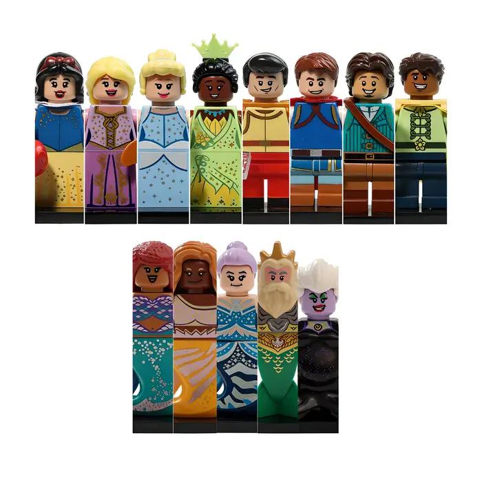 Figurines de construction Disney Princess & Prince