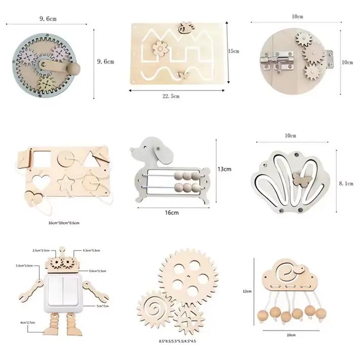 Montessori Busy Board Jouets pour enfants