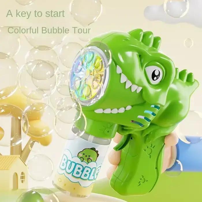 Machine à bulles dinosaure à 6 trous