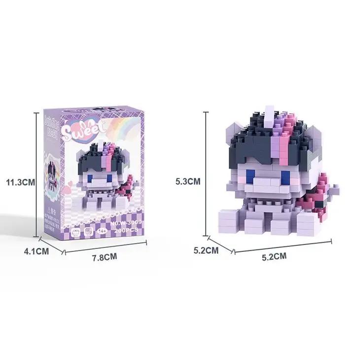 Nouveaux blocs de construction miniatures My Little Pony compatibles avec les briques Lego