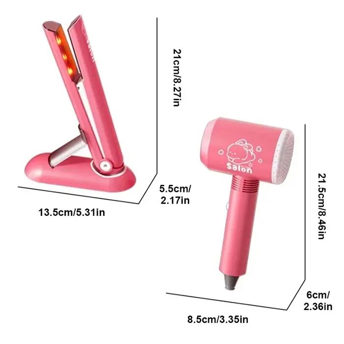 Jouets de maquillage, Kit de Simulation de coupe de cheveux, sèche-cheveux pour enfants, jeu de rôle, jouets éducatifs pour filles, cadeaux pour enfants