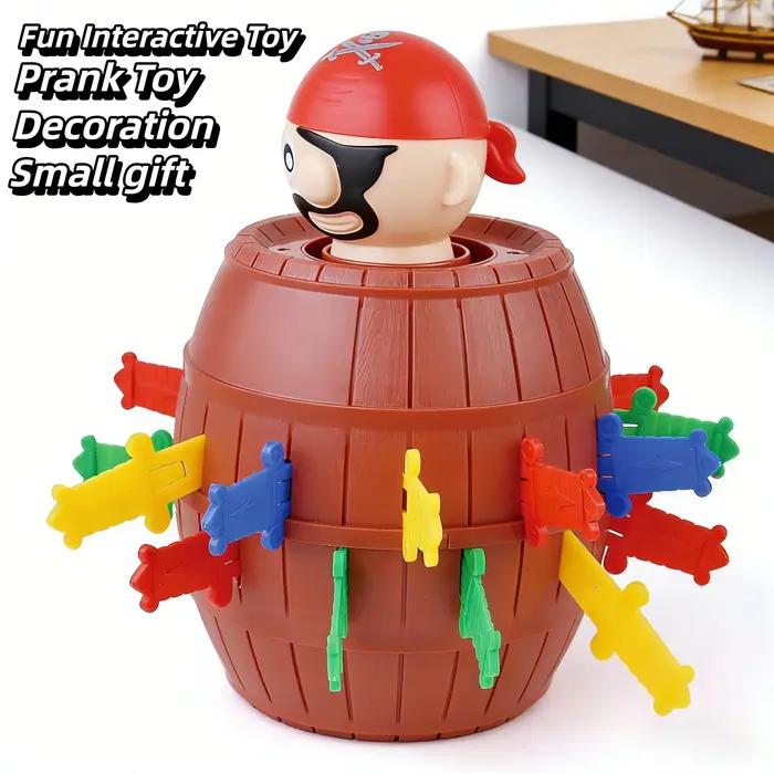 Jeu de piraterie en forme de baril