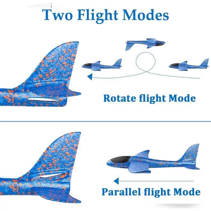 Ensemble de 2 avions en mousse