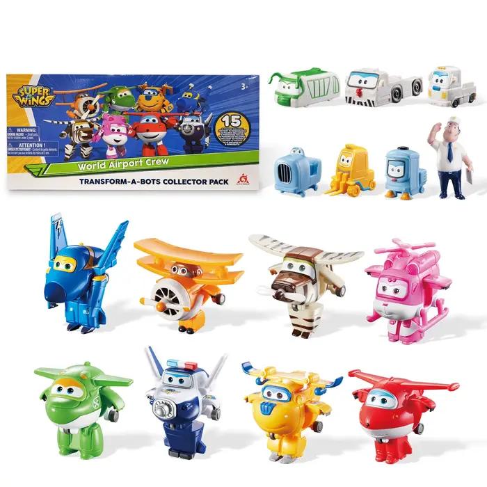 Jouets Super Wings, jouets transformables de 2 pouces