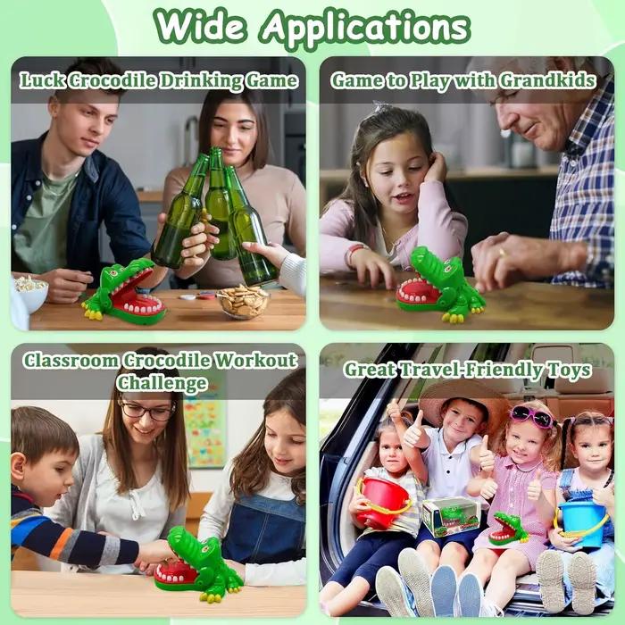 Jouets de dents de Crocodile pour enfants