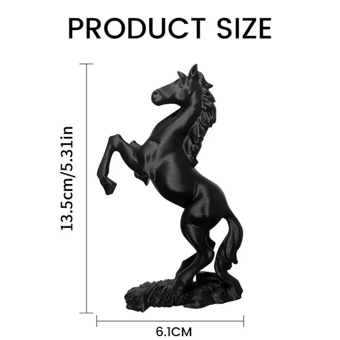 Statue de cheval imprimée en 3D