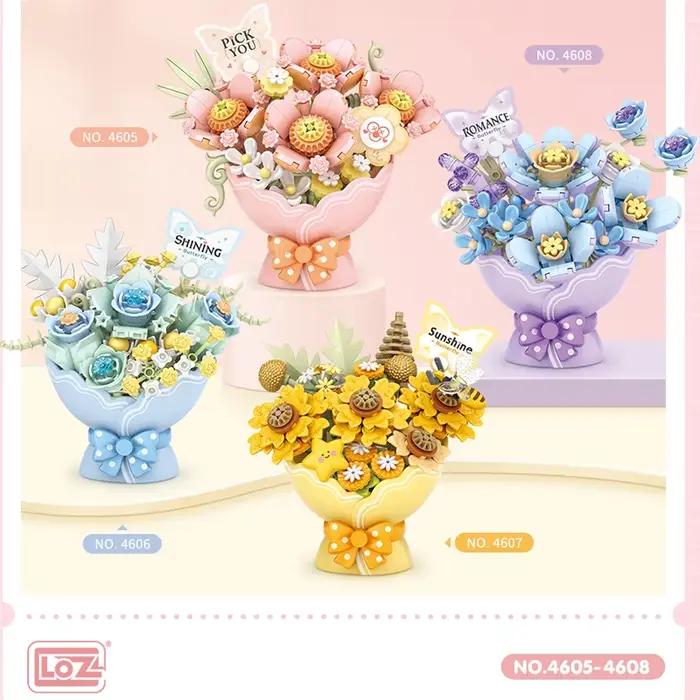 Jouet de blocs de construction de Noël pour filles