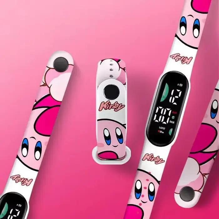 Montre numérique Kirby pour enfants