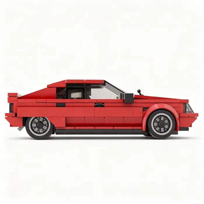 355 pièces MOC Citroën BX GTI City Champions Modèle de construction Cadeaux de Noël Blocs