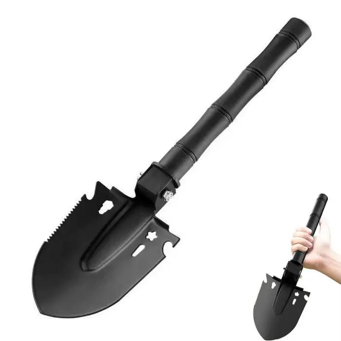 Pelle de survie multi-outils, pelle d'ingénieur portable pour la récupération en cas de catastrophe, les urgences automobiles, le camping, le creusement et le jardinage