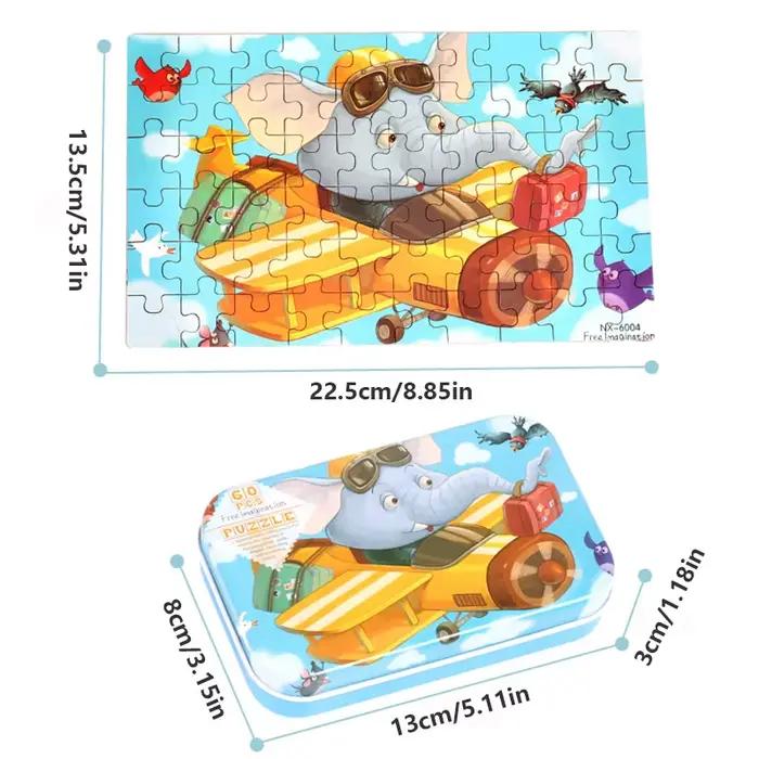 Puzzle 60 pièces pour enfants
