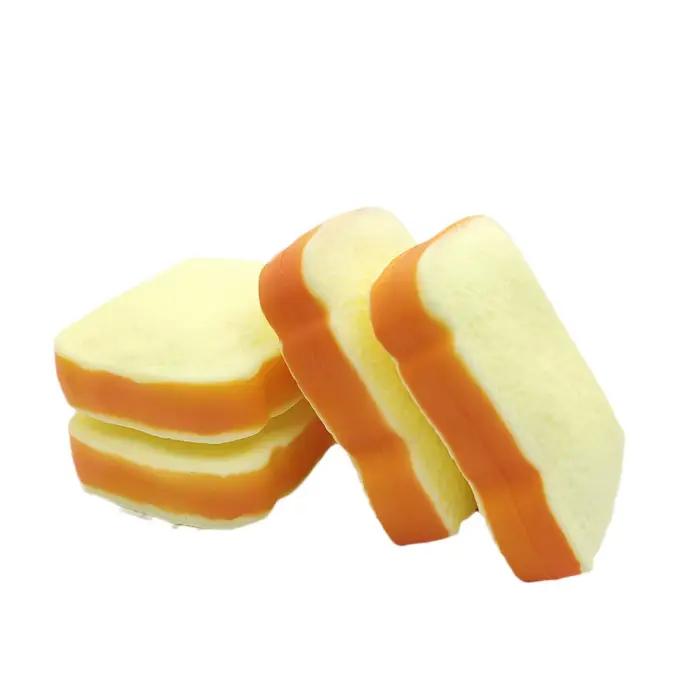 Jouet anti-stress en forme de pain de mie souple tranché