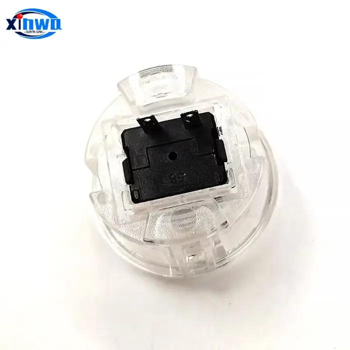 Ensemble de boutons poussoirs transparents pour borne d'arcade, 30mm, A, B, X, Y, L1, inj, R1, contrôleur de jeu, interrupteur Neo Geo, joystick de console, machine à monter soi-même