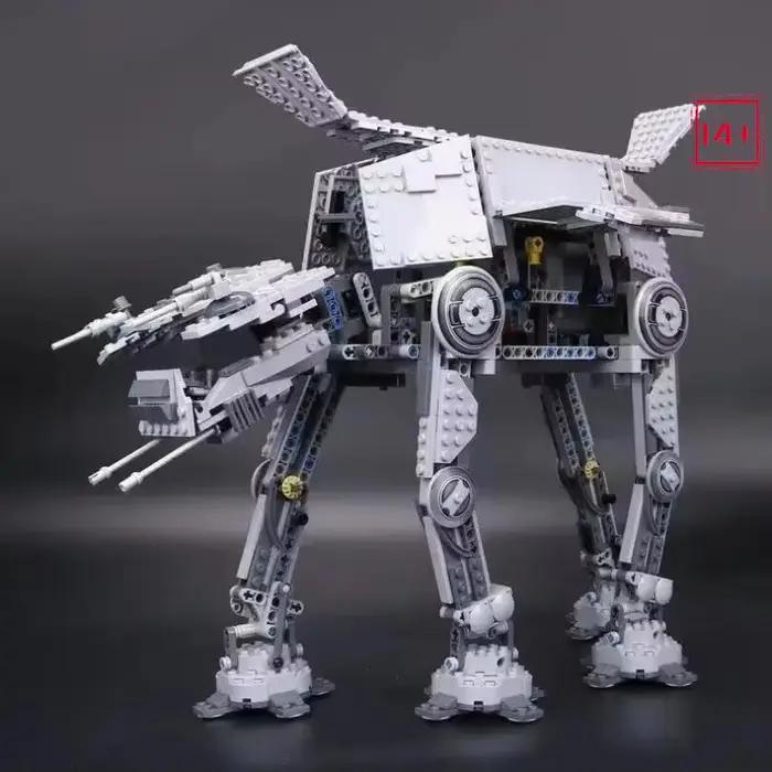 2026 Empire 1267 pièces Blocs de construction modèle de Walker motorisé AT-AT de l'assaut de l'armée de Snowtroopers de la bataille de Hoth, inspiré du film et du jeu Star Wars, Cadeaux d'anniversaire