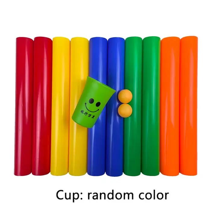 Jeu de transfert de ballons en équipe pour l'extérieur