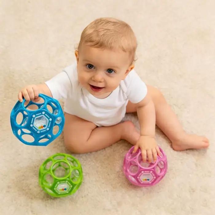 Balle sensorielle creuse pour bébé