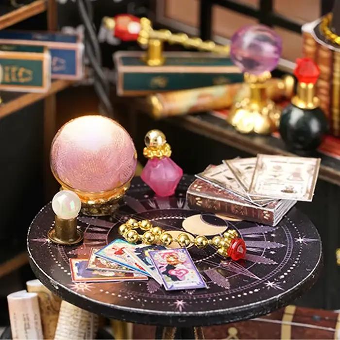 Mini kit de maison de poupée en bois magique