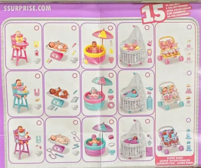 Miniverse nouveau Zuru mon Mini bébé jouet 5 Surpris Ball Ver1 figurines mon