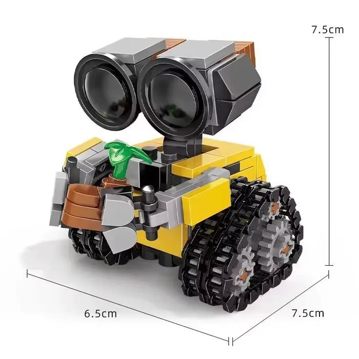 Mini Kit de blocs de construction Wally MOC Modèle de Film Classique Compatible avec Lego Blocs de Construction Jouets pour Enfants Occasions Spéciales
