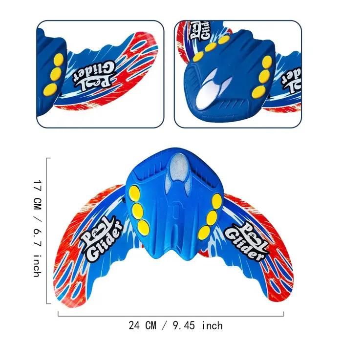 Jouet aquatique Water Power Devil Fish, planeur sous-marin, jeux de plage, jeux de piscine, cadeau pour enfants, jouets d'été en plein air, flotteur pour adultes