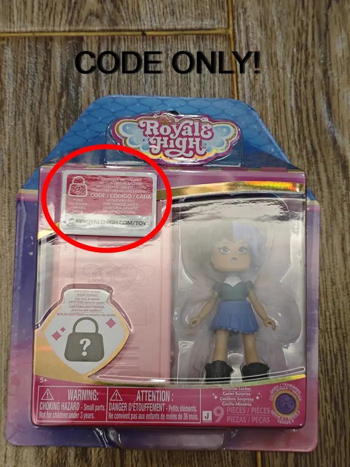 Poupée Royale High Surprise Friend DOLL TOY CODE DLC Unique Game Code Occasions Spéciales