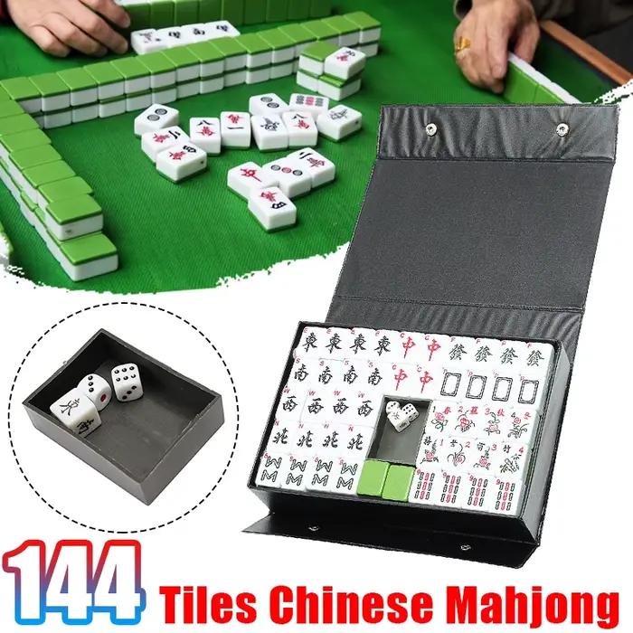 Jeu de société traditionnel chinois de MahJong