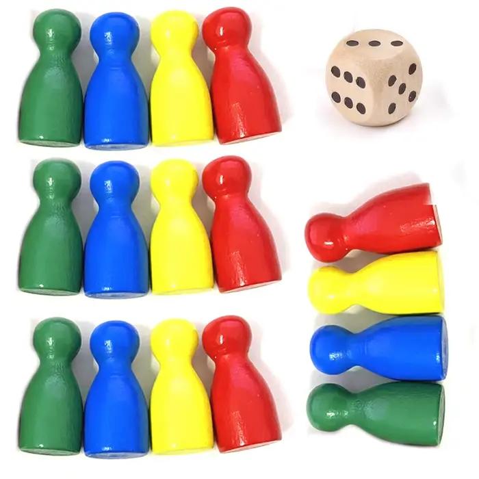 Jeu de Puzzle humanoïde en bois pour enfants
