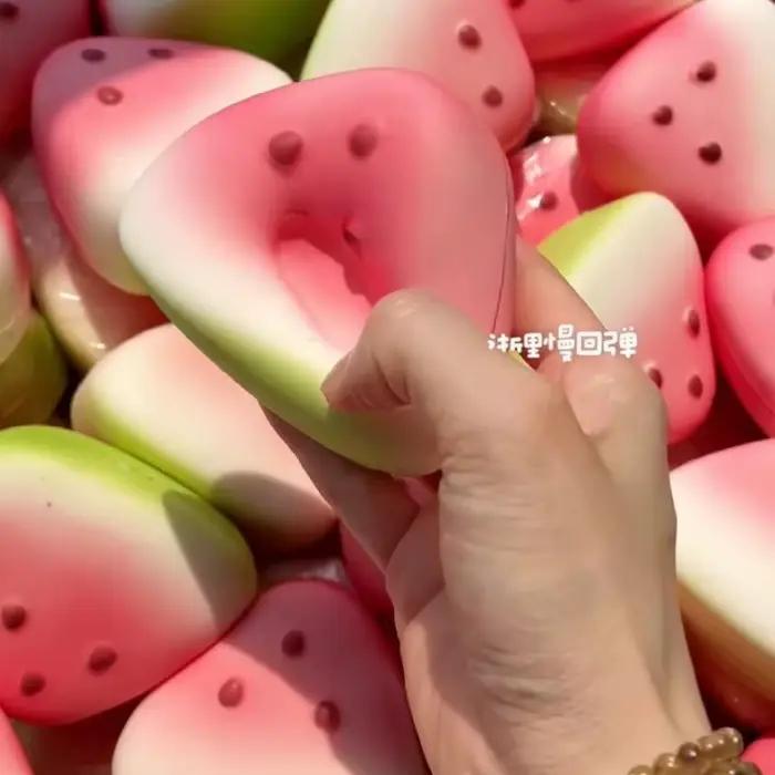 Jouet de décompression Squishy en pastèque