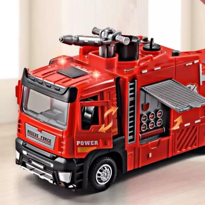 Modèle de camion de pompier à l'échelle 1:32