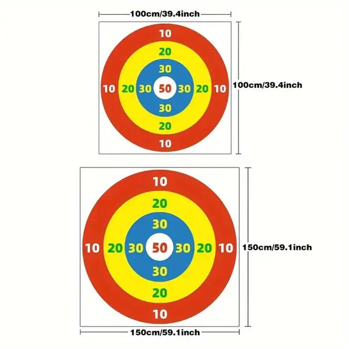 Ensemble, plateau à lancer et sac de sable