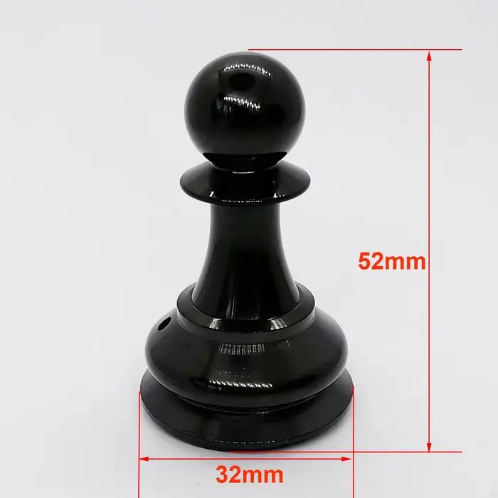 Jeu d'échecs en titane pur 1 pièce