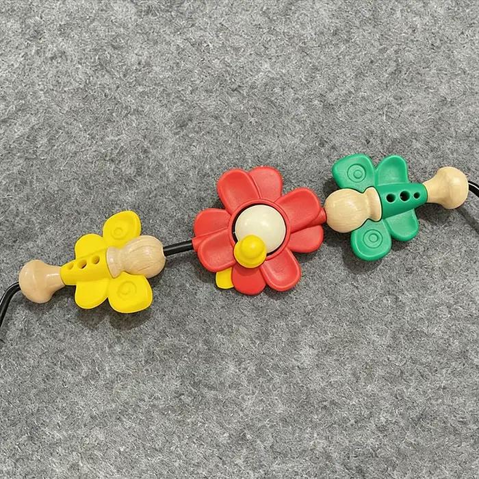 Jouet suspendu en forme d'animal de compagnie pour bébé, hochet 30CM gris ou rouge pour berceau, chaise à bascule, poussette et sièges auto