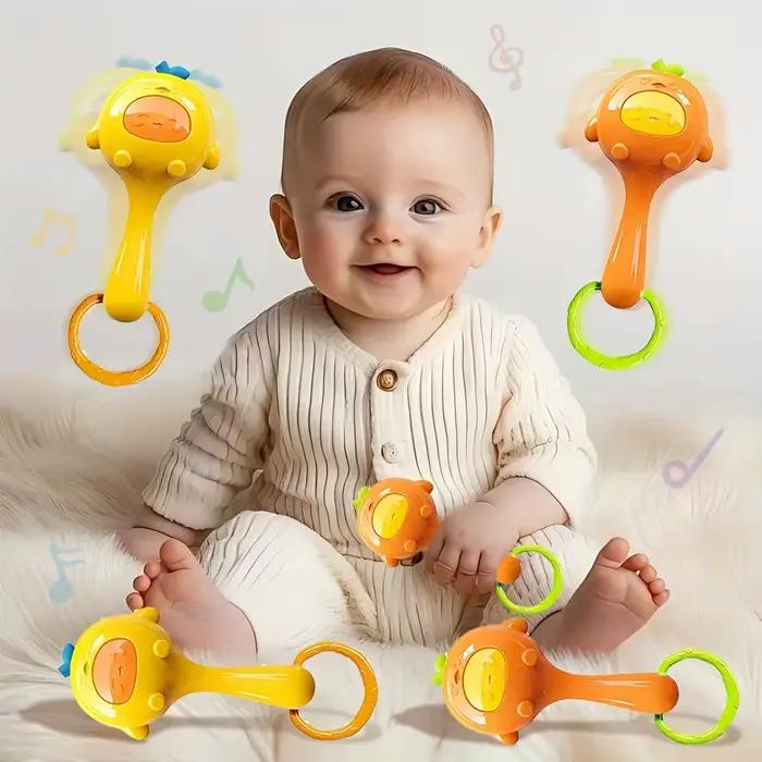 Jouets sensoriels pour bébé avec hochets