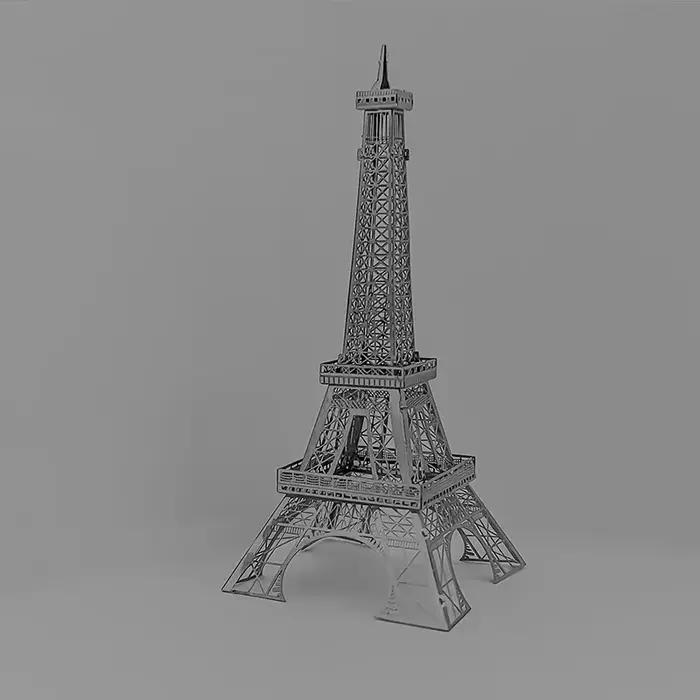 Tour Eiffel 3D Puzzle en métal