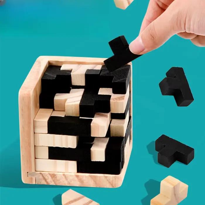 Puzzle Cube 3D Luban imbriqué