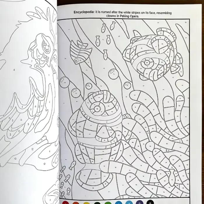 Livre de coloriage interactif