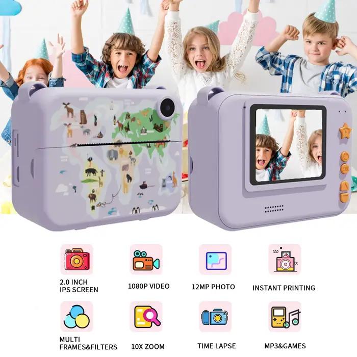 Appareil photo pour enfants à impression instantanée